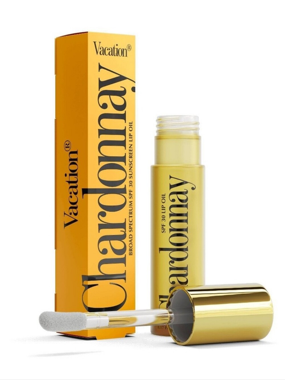 Vacation Chardonnay SPF 30 Lip Oil - NIP - Cruelty-Free Vegan
